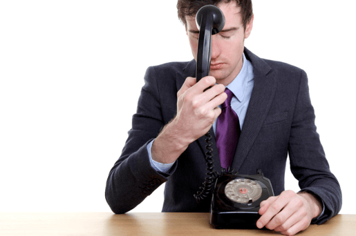 Cold caller frustration