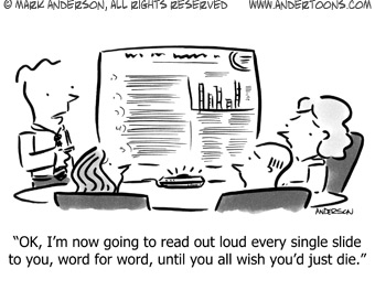 Reading every slide