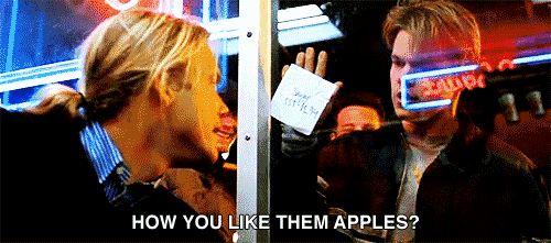 GIF: How you like them Apples? 