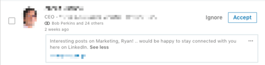 Rating Real Life LinkedIn Connection Requests